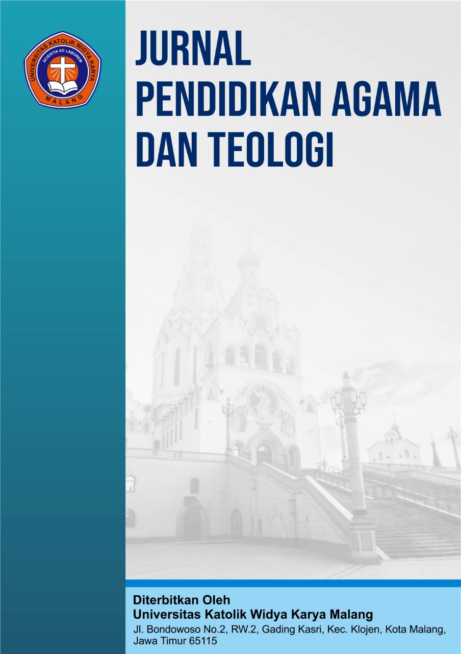 					View Vol. 2 No. 3 (2024): September : Jurnal Pendidikan Agama dan Teologi
				