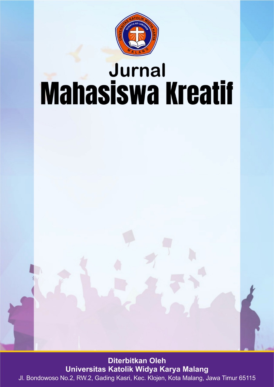 					View Vol. 2 No. 6 (2024): November : Jurnal Mahasiswa Kreatif
				